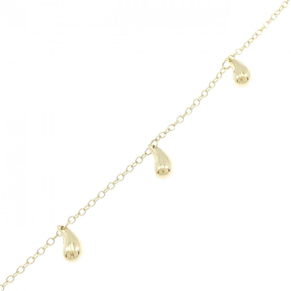 TIFFANY & CO. Gold Teardrop Charm Bracelet